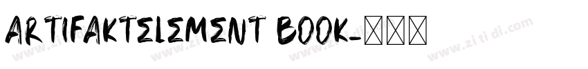 ArtifaktElement Book字体转换